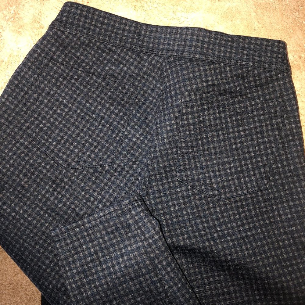 Max Studio stretch skinny Checked Pants